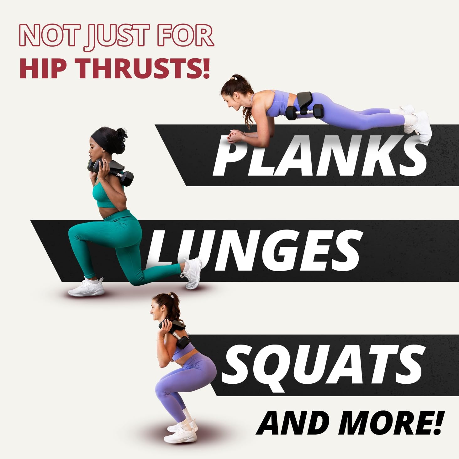 Adjustable Hip Thrust Workout Belt