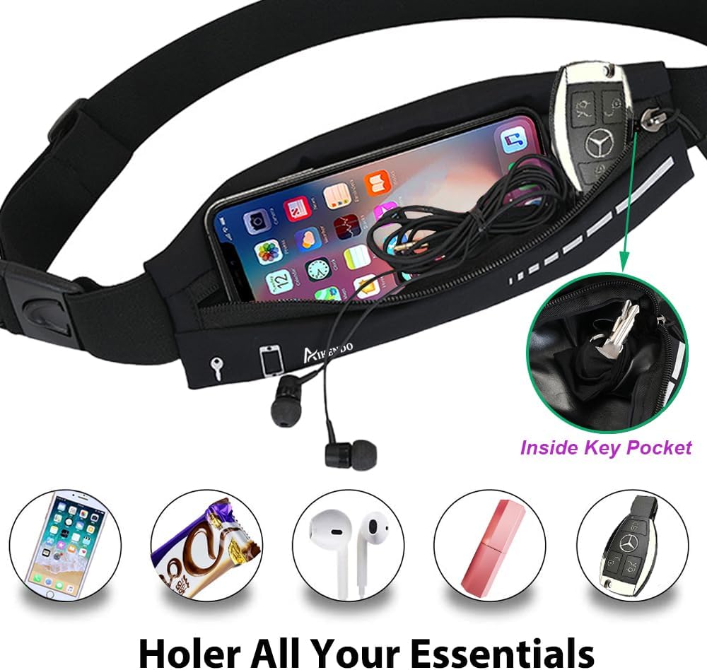 Slim Running Waist Belt Phone Holder