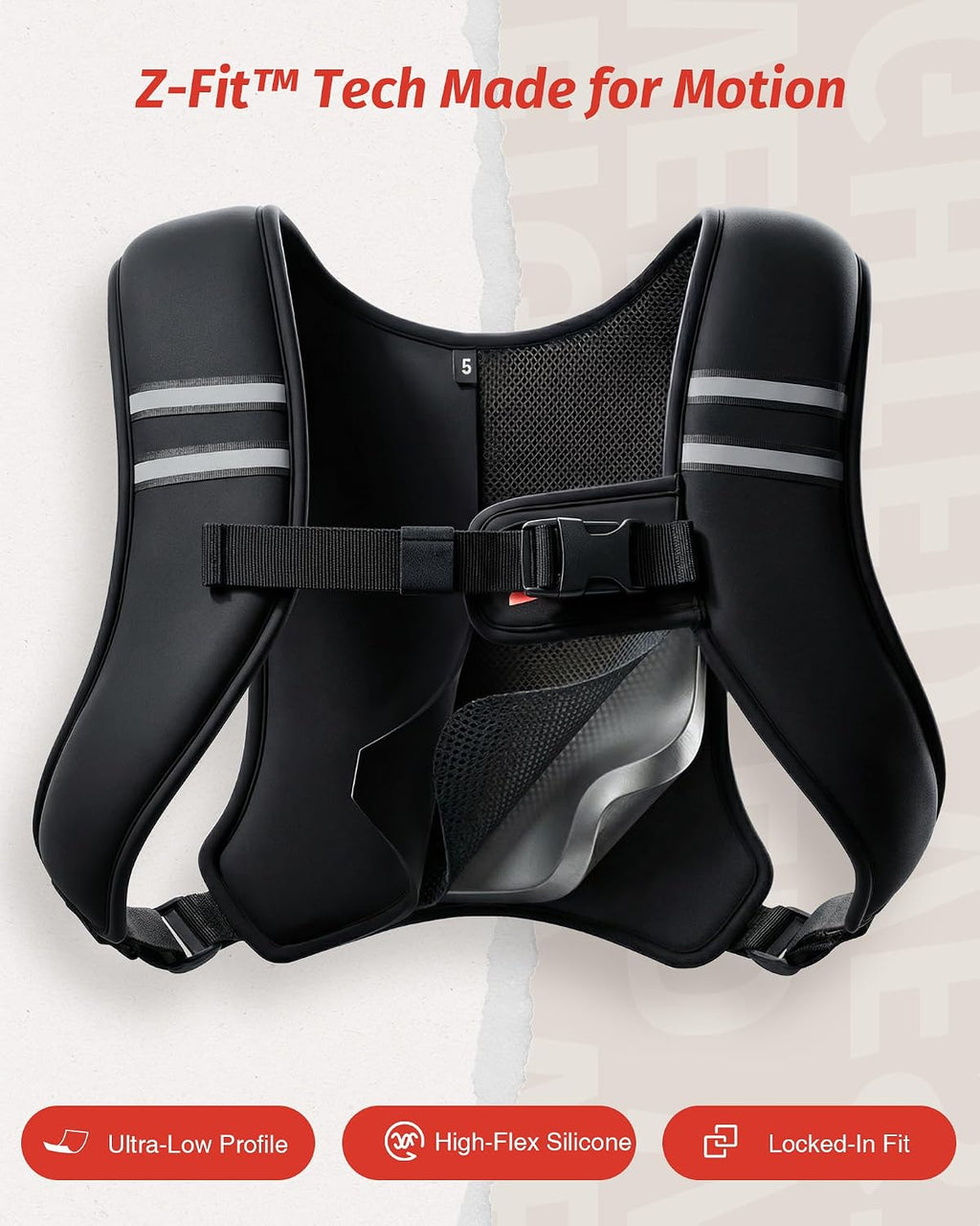 Adjustable Slim Weighted Vest