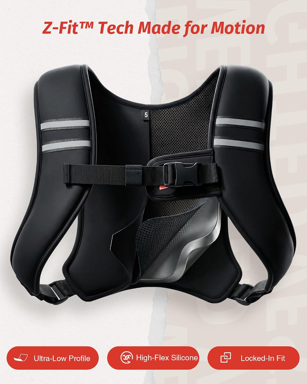 Adjustable Slim Weighted Vest