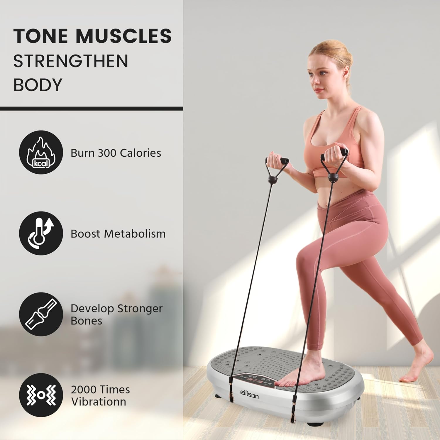 3D XL Vibration Plate Exercise Machine