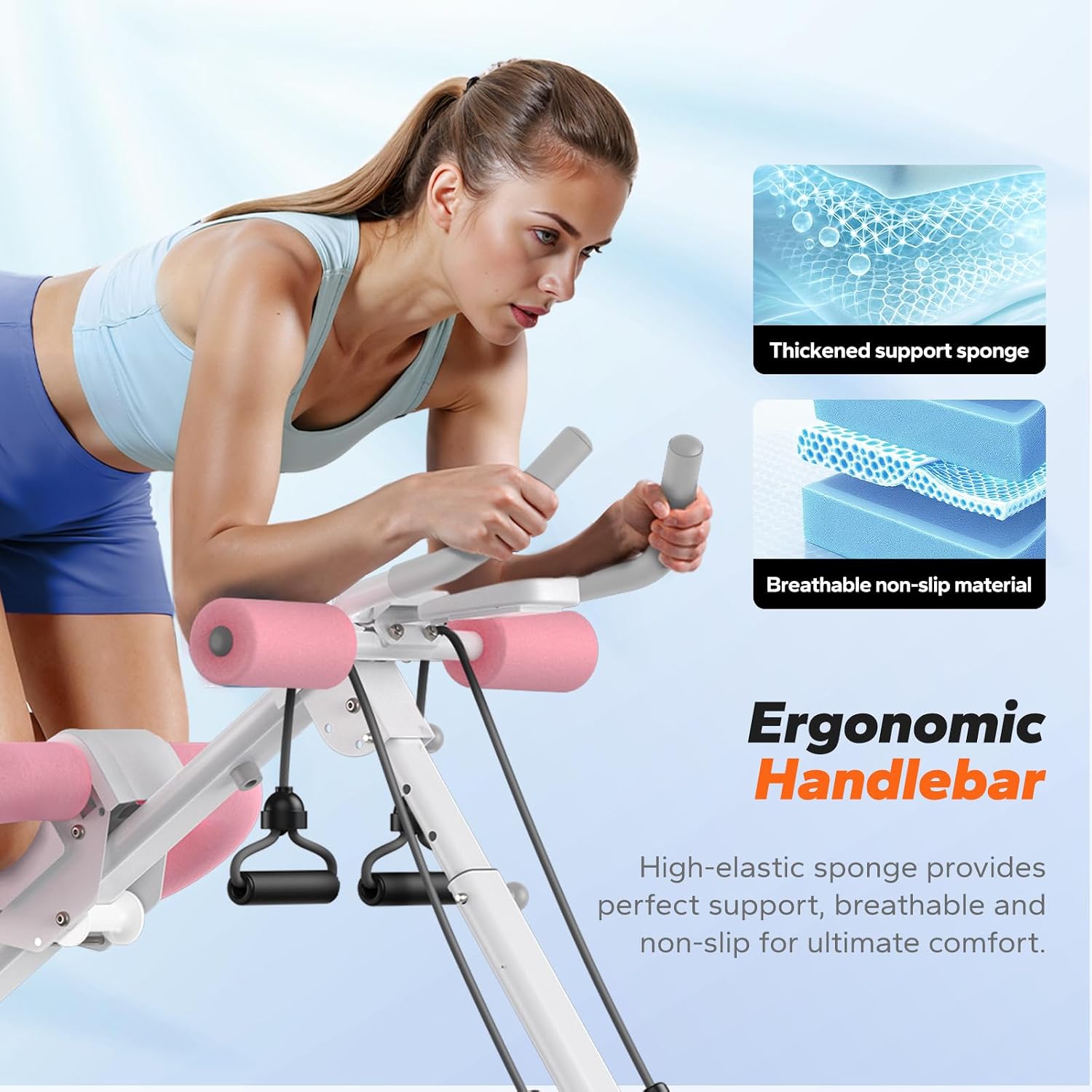 Adjustable Foldable Ab Trainer