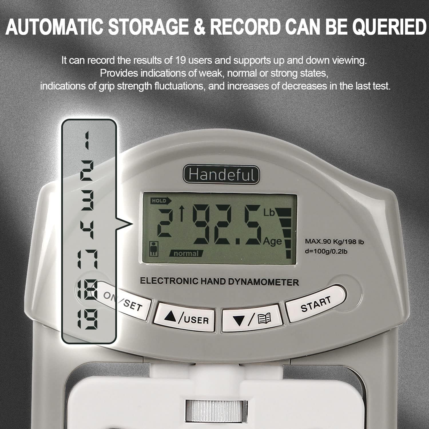 Digital Hand Grip Strength Tester