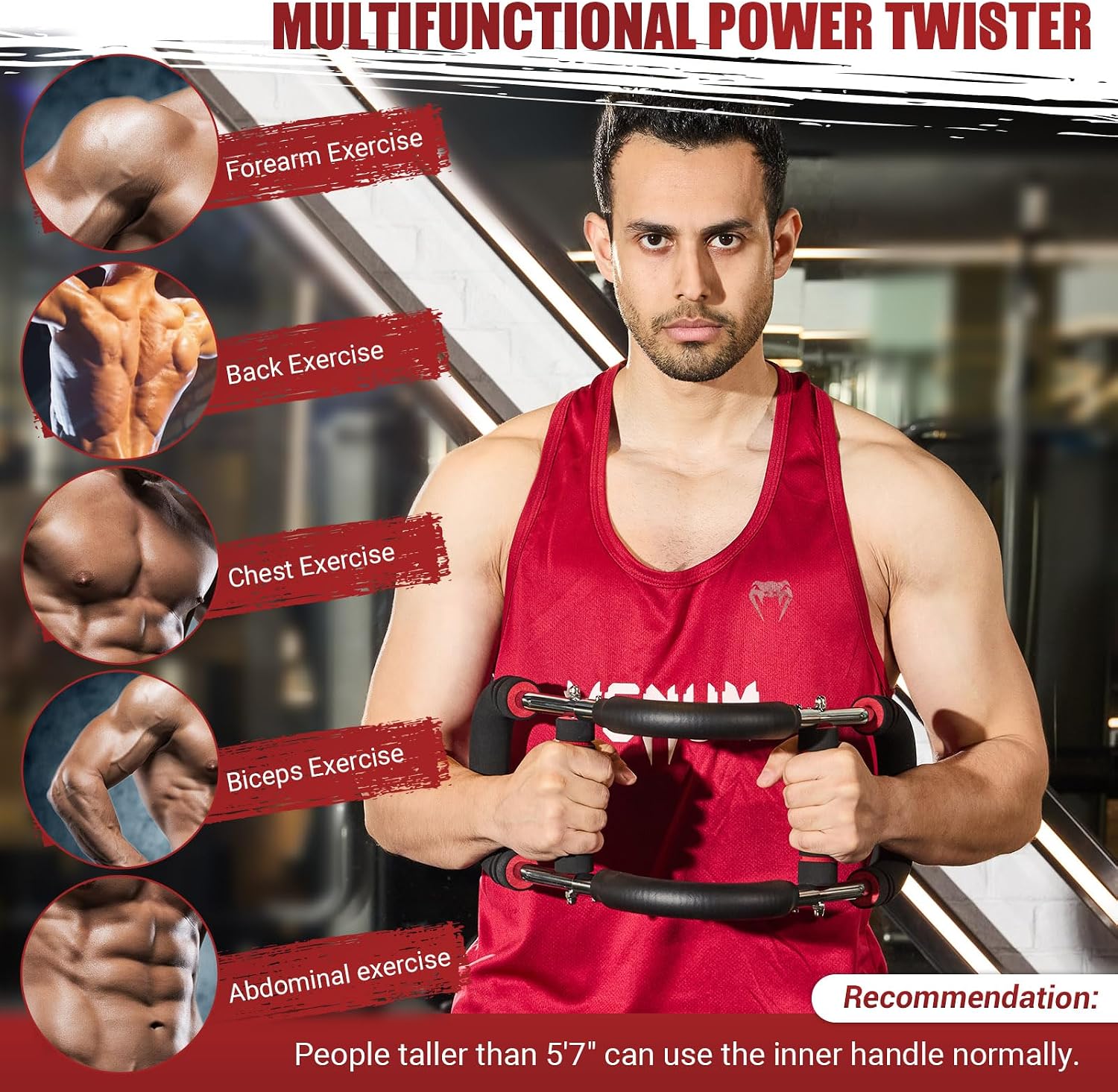 Adjustable Power Twister Arm Trainer