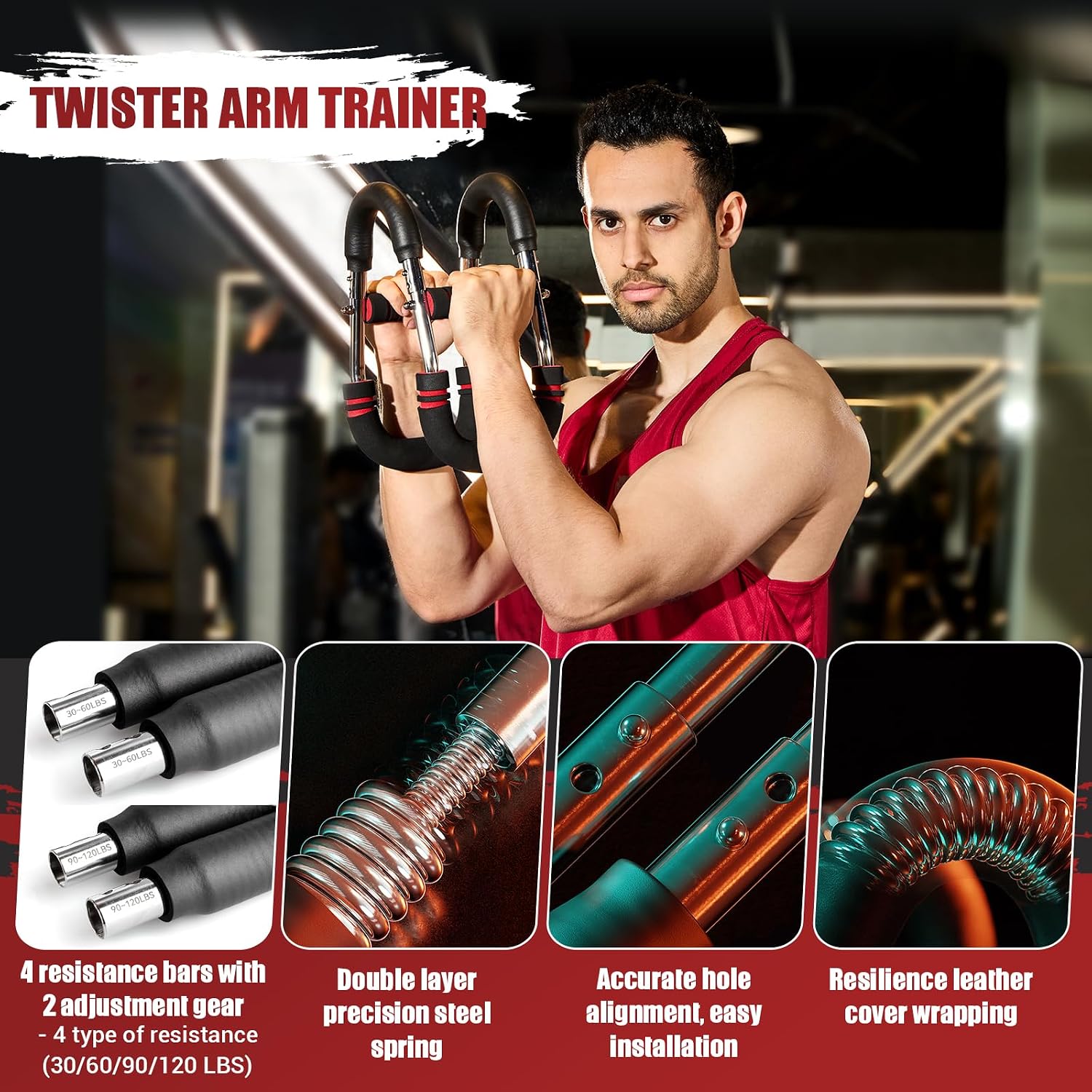Adjustable Power Twister Arm Trainer