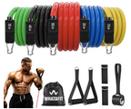 Resistance Bands Set – Compact Full-Body Home Workout Kit